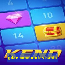 gdae concluintes bahia